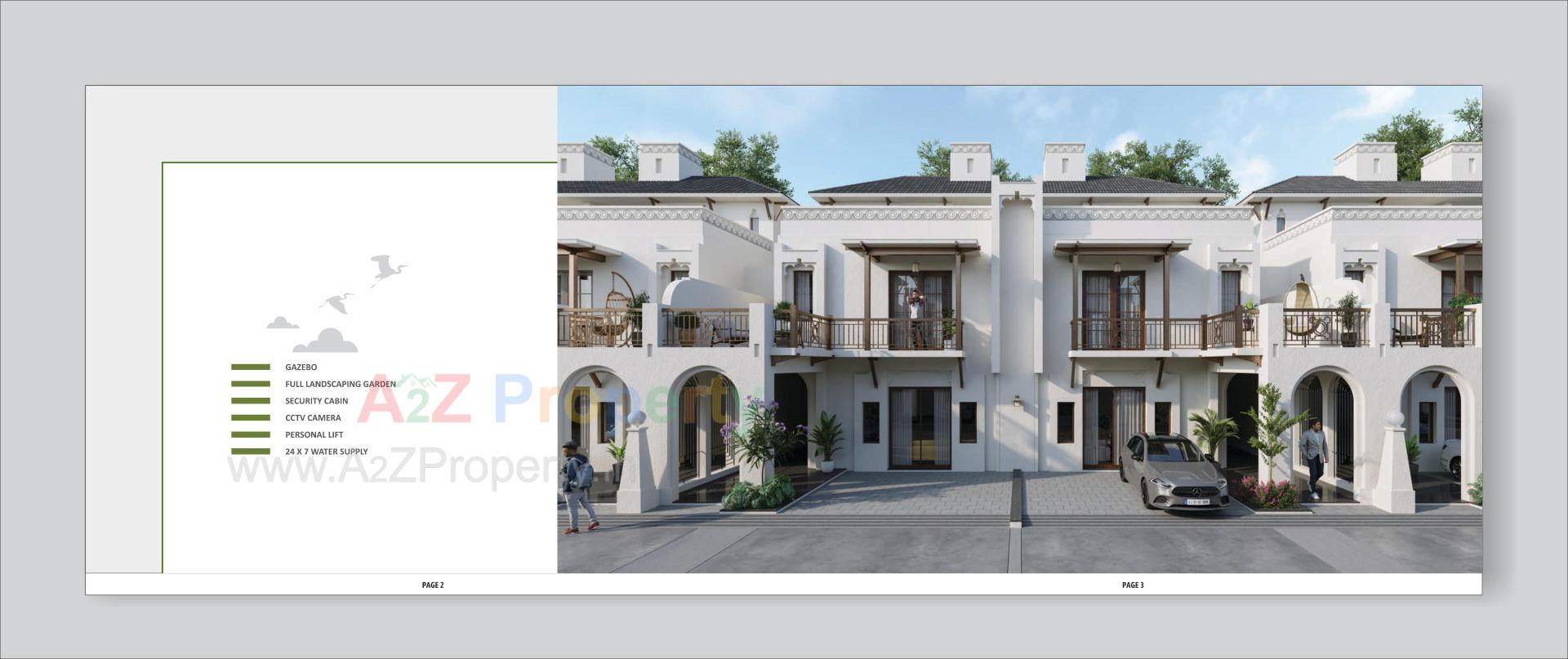 3D Elevation of real estate project Shreedhar Palace located at Nikol, Ahmedabad, Gujarat