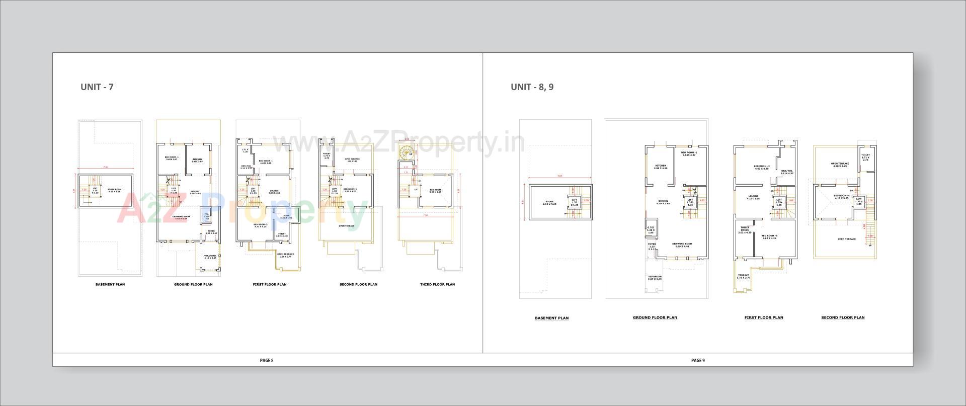 Layout of real estate project Shreedhar Palace located at Nikol, Ahmedabad, Gujarat