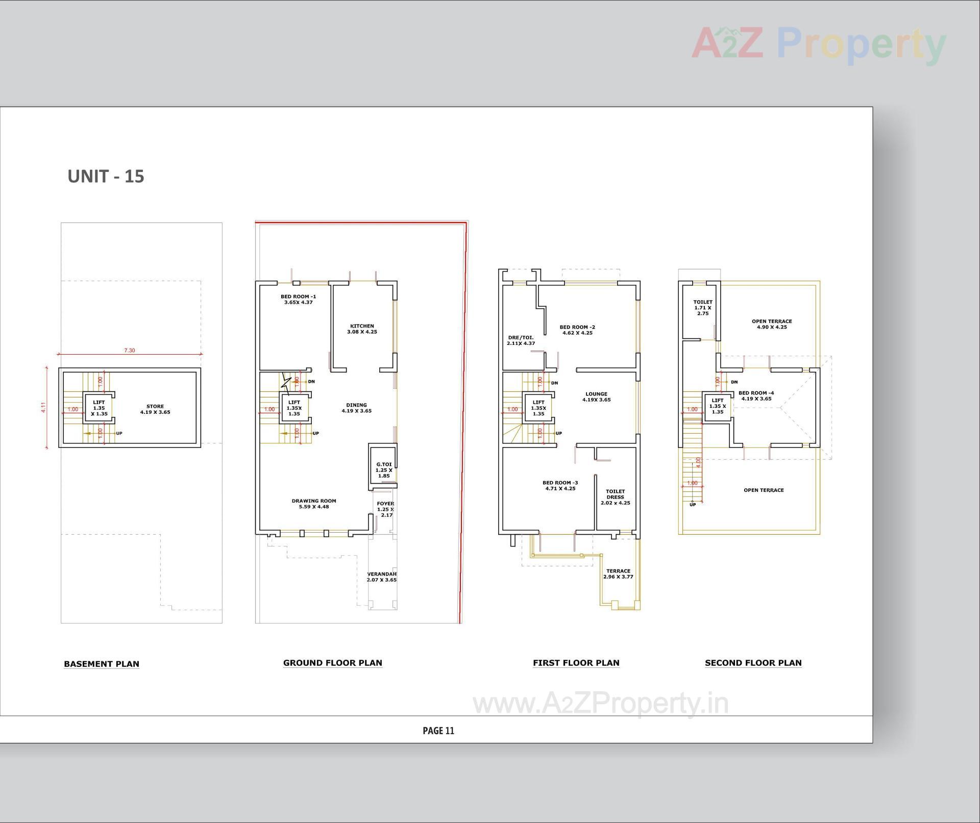 Layout of real estate project Shreedhar Palace located at Nikol, Ahmedabad, Gujarat