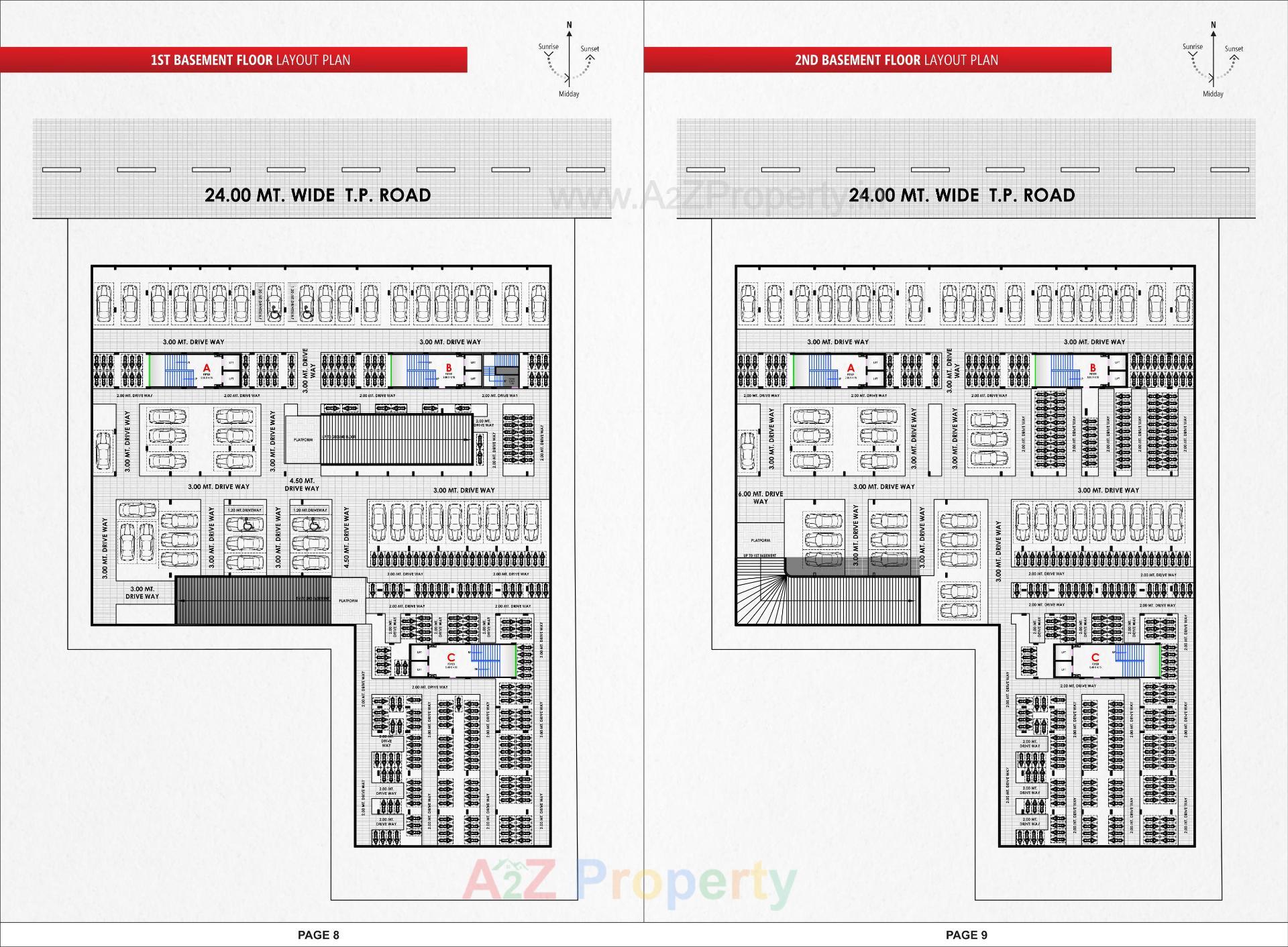 Layout of real estate project Shreedhar Parisar located at Odhav, Ahmedabad, Gujarat