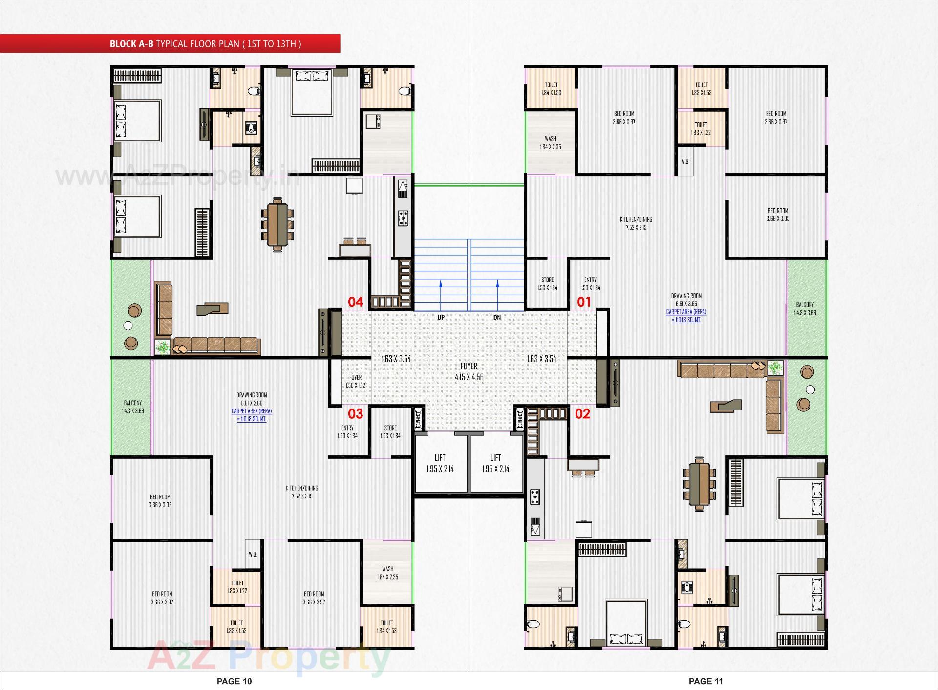 Layout of real estate project Shreedhar Parisar located at Odhav, Ahmedabad, Gujarat