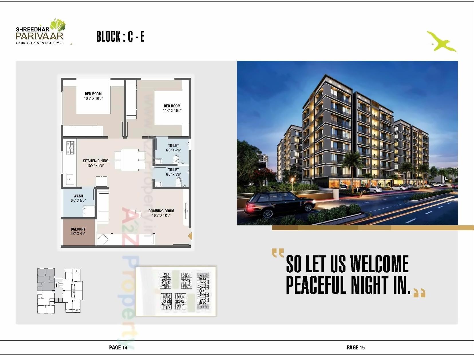 Layout of real estate project Shreedhar Parivaar located at Vastral, Ahmedabad, Gujarat