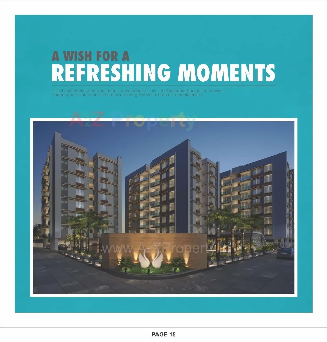 3D Elevation of real estate project Shreedhar Sparsh located at Odhav, Ahmedabad, Gujarat