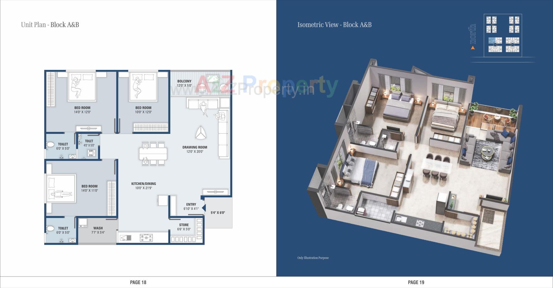 Layout of real estate project Shreedhar Star located at Odhav, Ahmedabad, Gujarat