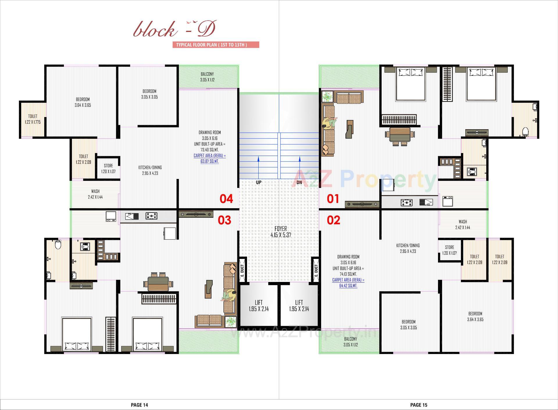 Layout of real estate project Shreedhar Vihar located at Odhav, Ahmedabad, Gujarat