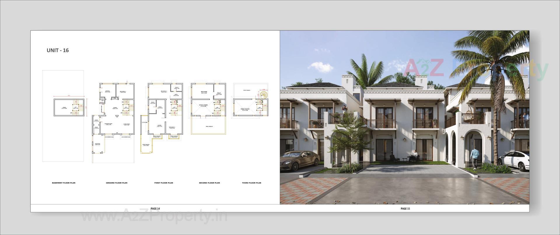 Layout of real estate project Shreedhar Villa located at Nikol, Ahmedabad, Gujarat