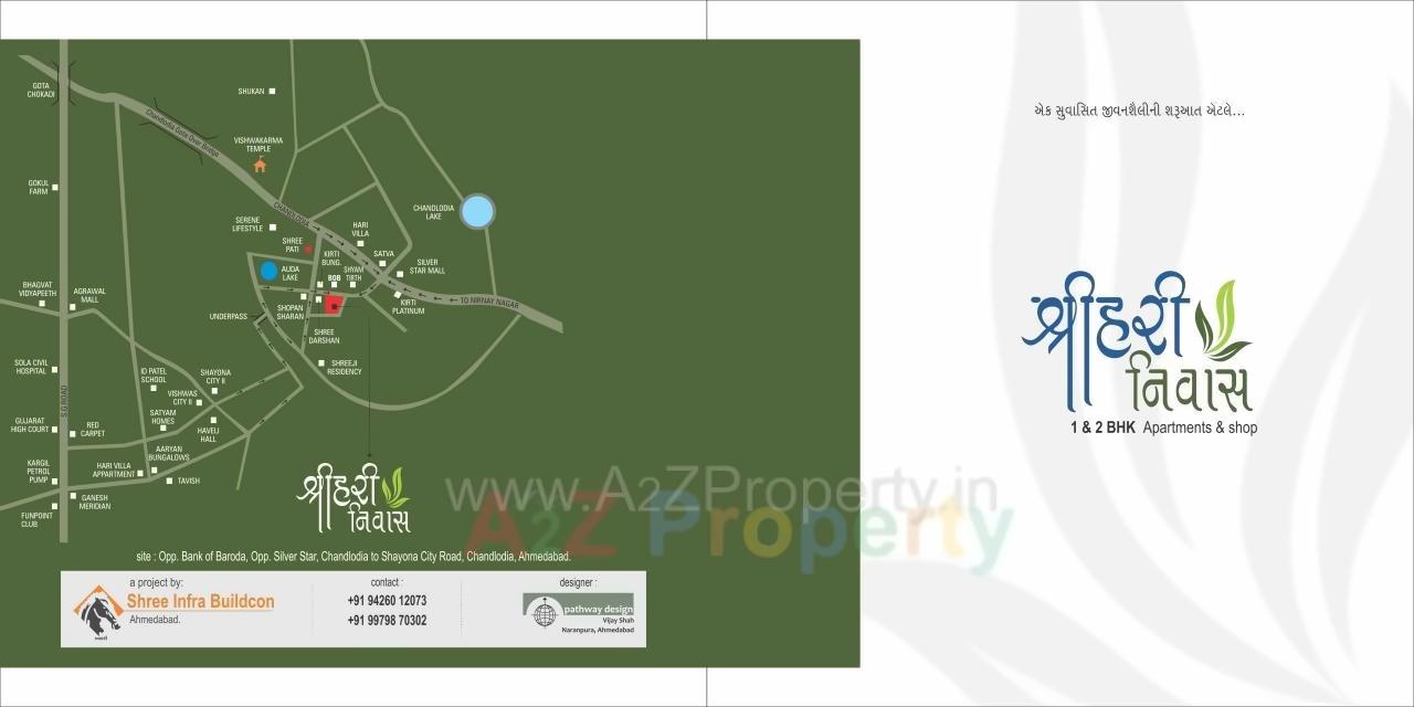  of real estate project Shreehari Nivas located at Ghatlodia, Ahmedabad, Gujarat