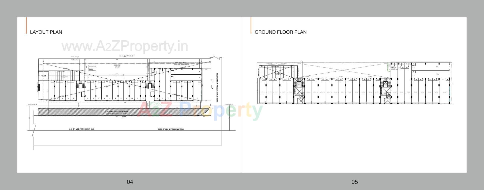  of real estate project Shreeji Business Hub located at Hanspura, Ahmedabad, Gujarat