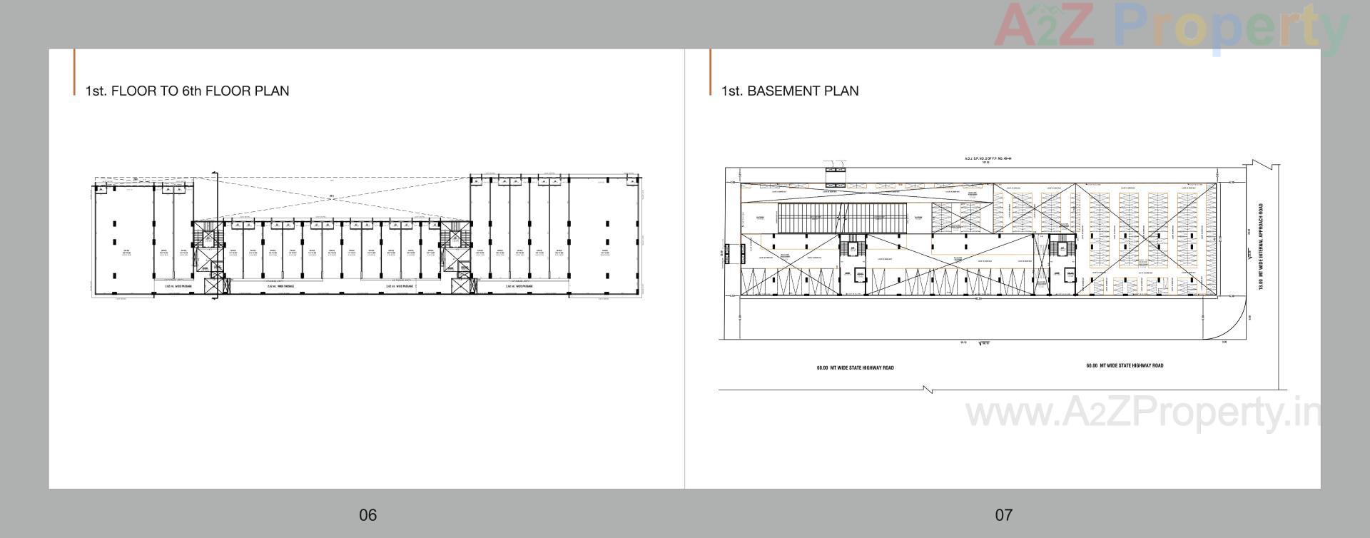  of real estate project Shreeji Business Hub located at Hanspura, Ahmedabad, Gujarat