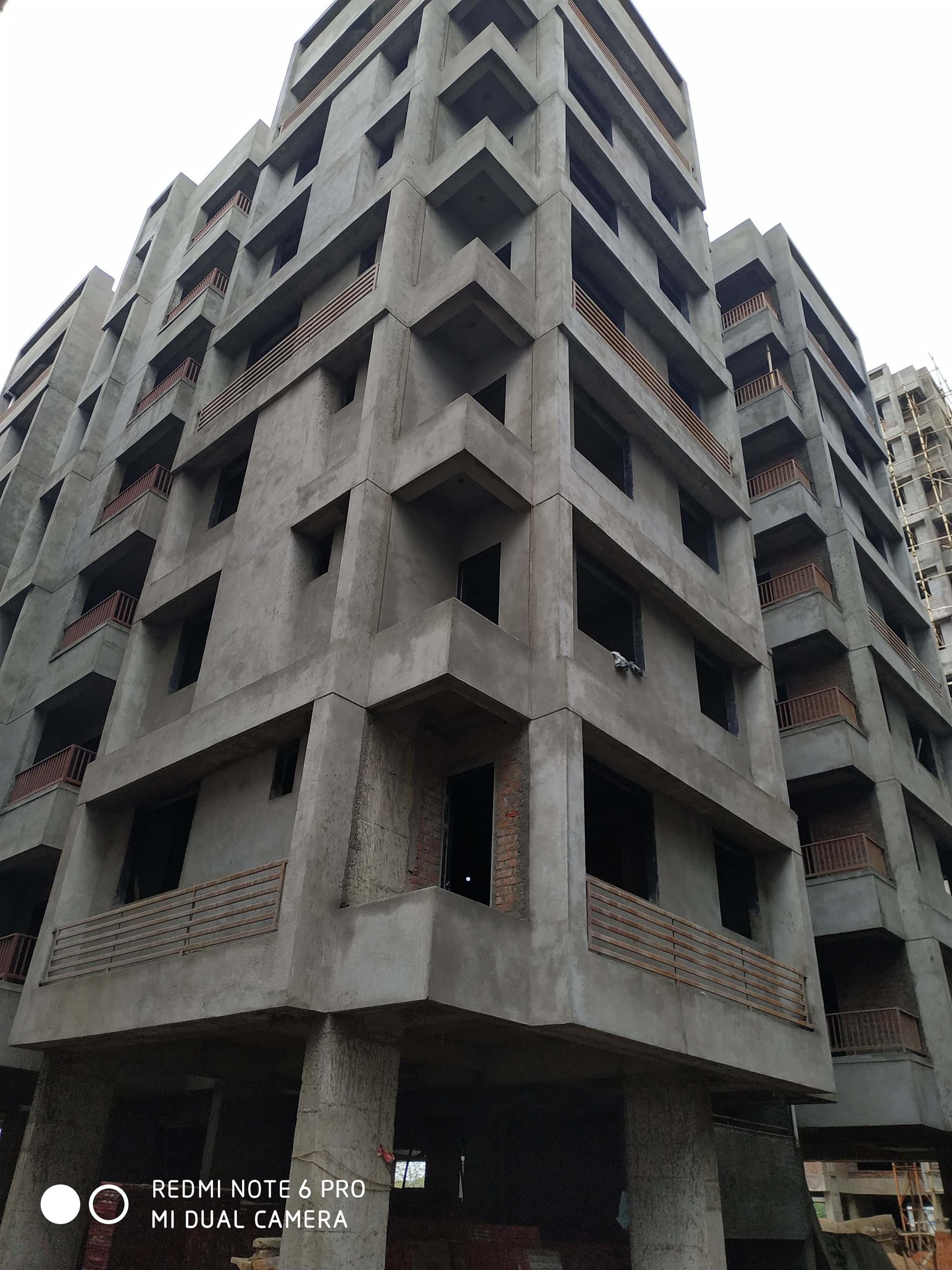 190999_const of real estate project Shreeji Heights located at Hanspura, Ahmedabad, Gujarat