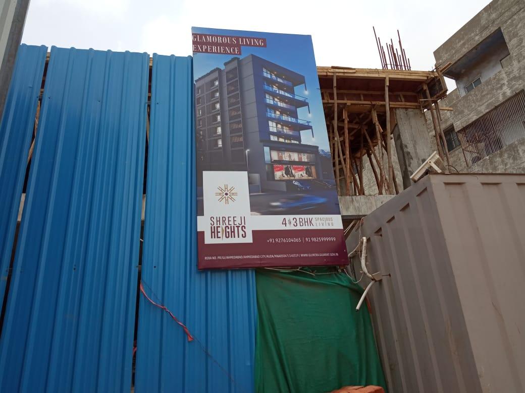 166076_const of real estate project Shreeji Heights located at Manipur, Ahmedabad, Gujarat