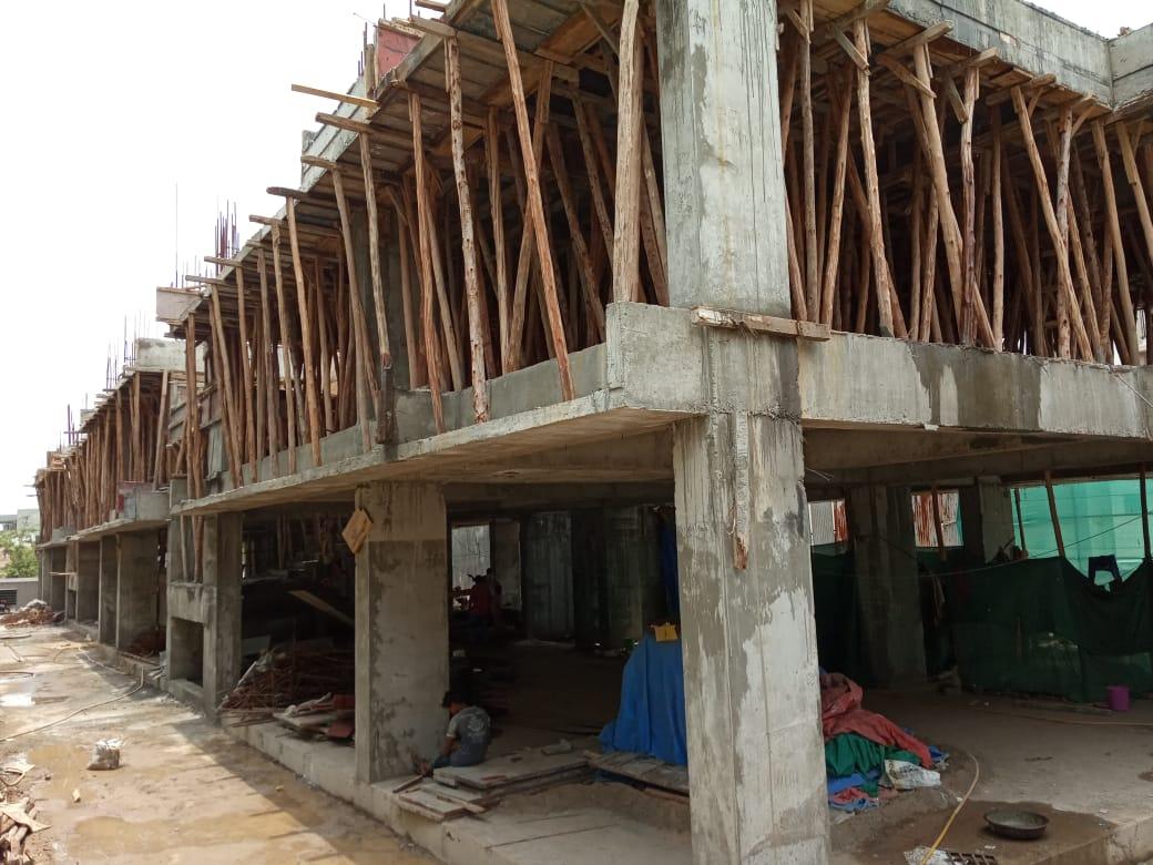 166080_const of real estate project Shreeji Heights located at Manipur, Ahmedabad, Gujarat