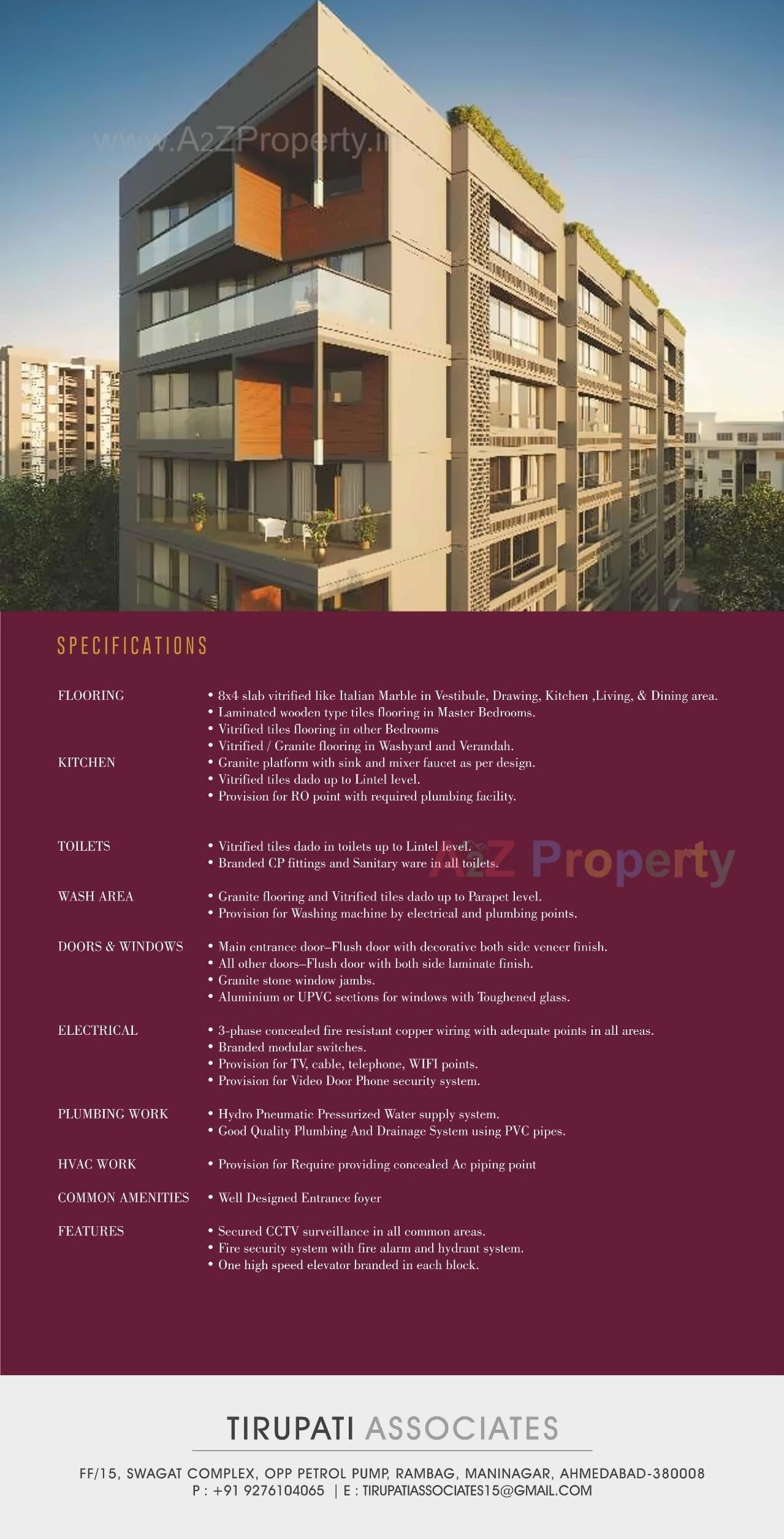 3D Elevation of real estate project Shreeji Heights located at Manipur, Ahmedabad, Gujarat