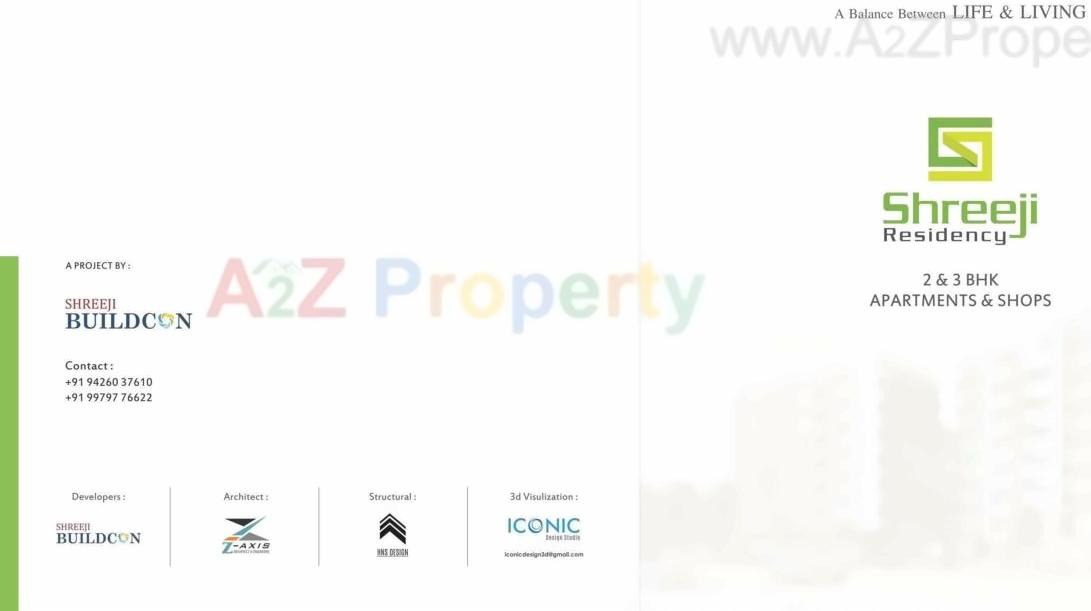  of real estate project Shreeji Residency located at Vastral, Ahmedabad, Gujarat