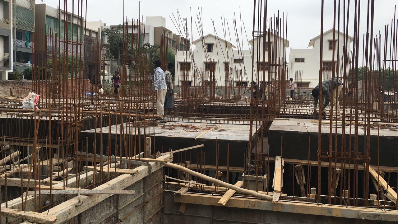39243_const of real estate project Shreeji Sankalp located at Motera, Ahmedabad, Gujarat