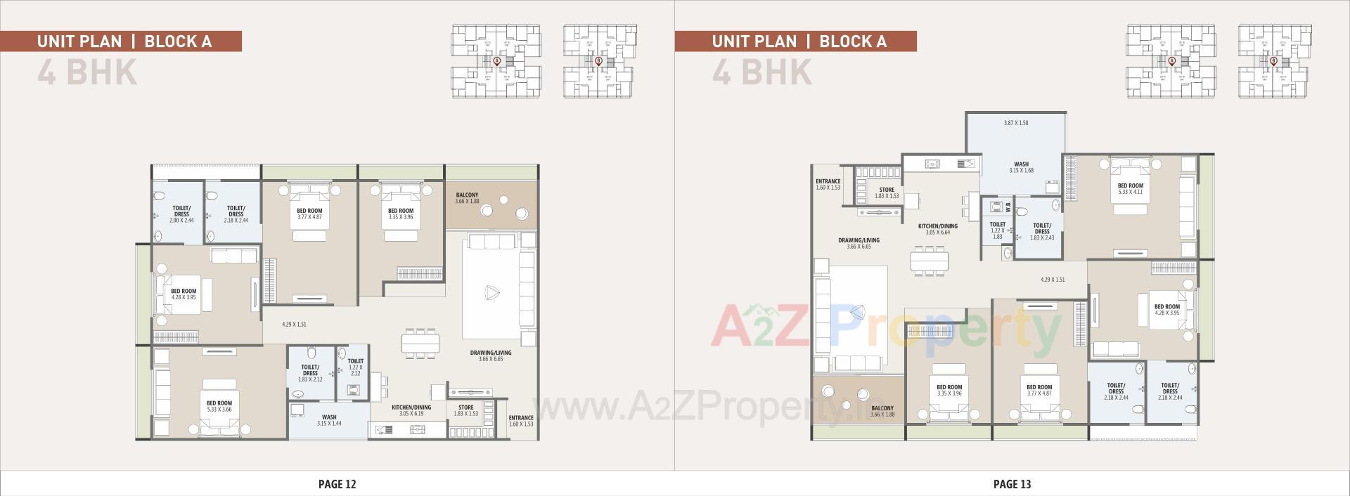 Layout of real estate project Shreeji Vihar located at Nikol, Ahmedabad, Gujarat