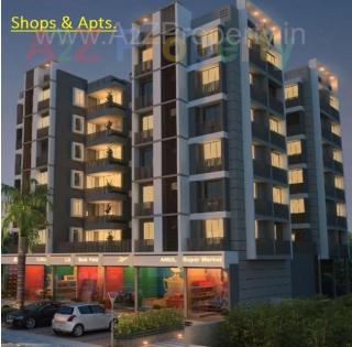 Elevation of real estate project Shreekunj Elegance located at Sola, Ahmedabad, Gujarat