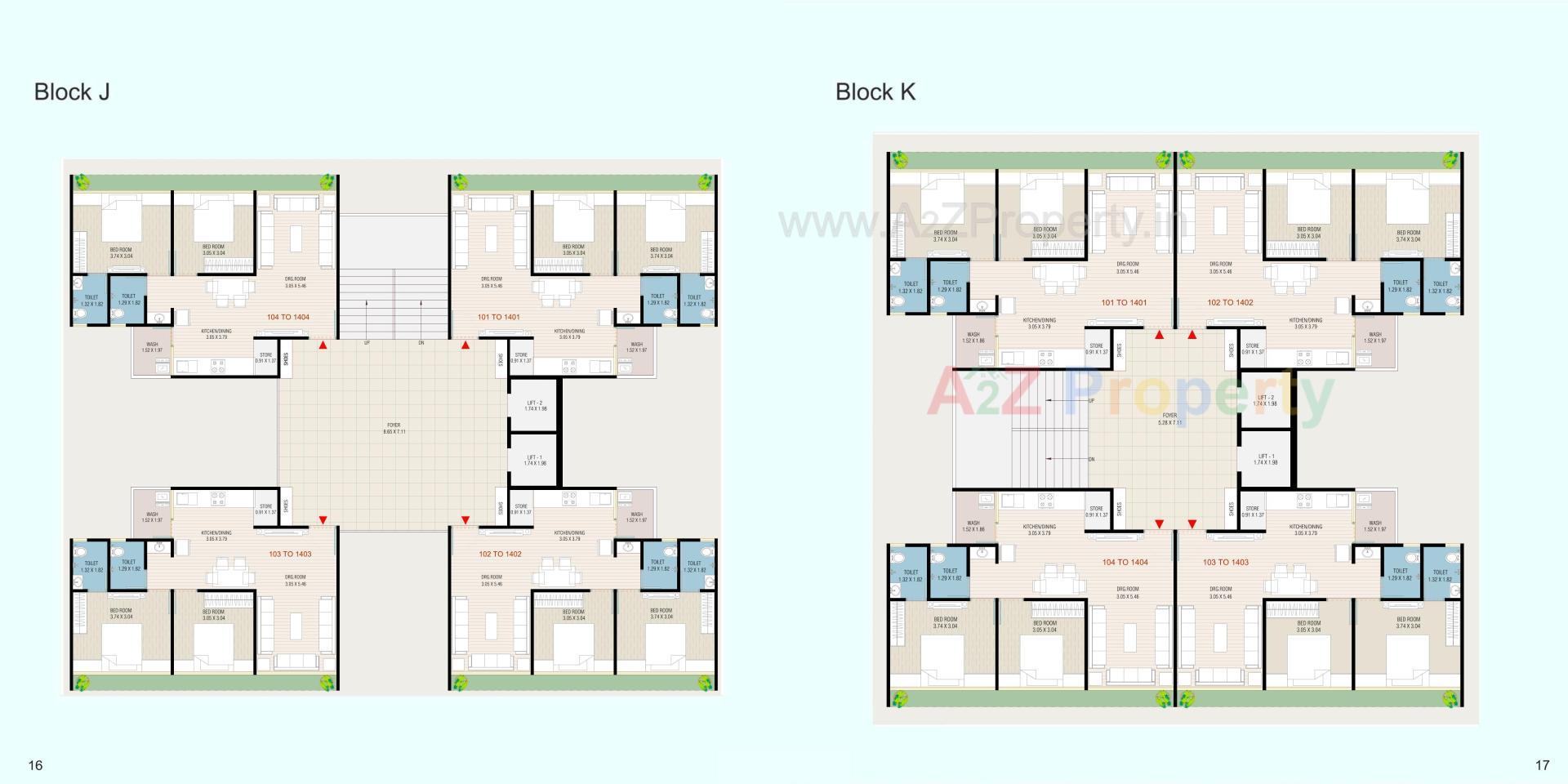 Layout of real estate project Shreem Avdhesh located at Odhav-r-s-no--197, Ahmedabad, Gujarat