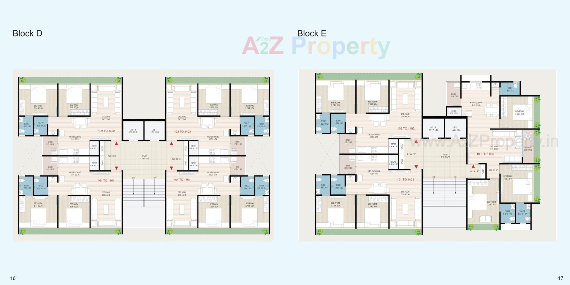 Layout of real estate project Shreem Avdhesh located at Odhav-rs-no-197-t-p-no-43, Ahmedabad, Gujarat