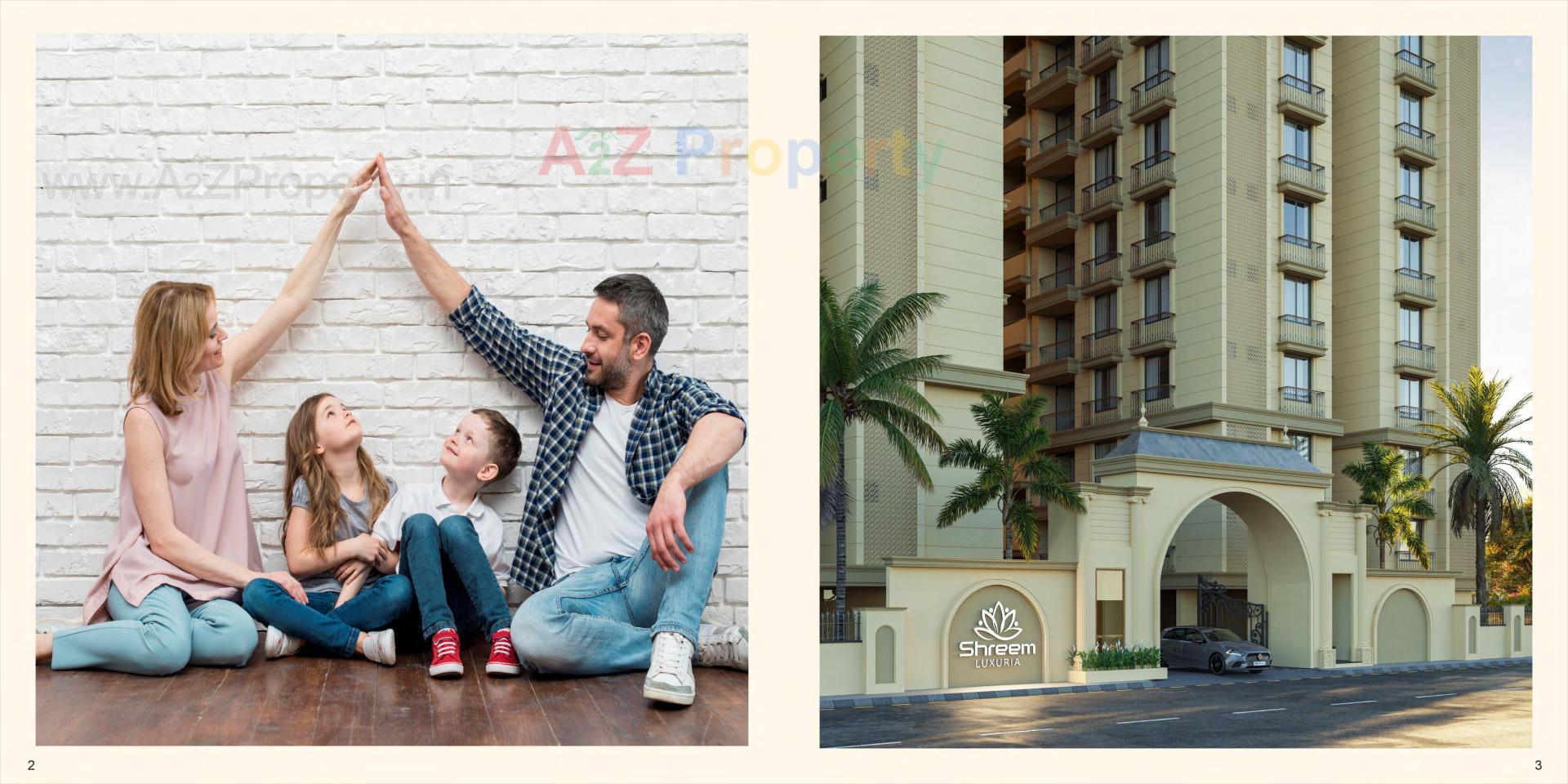  of real estate project Shreem Luxuria located at Hanspura, Ahmedabad, Gujarat