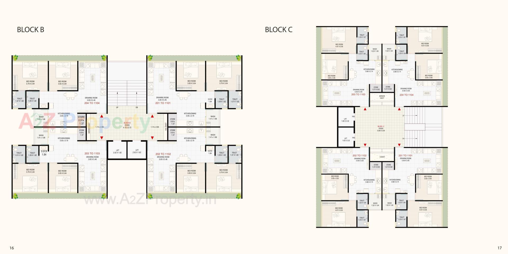Layout of real estate project Shreem Luxuria located at Hanspura, Ahmedabad, Gujarat