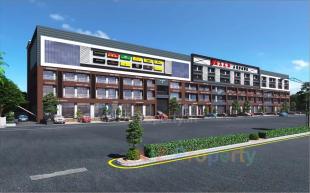 Elevation of real estate project Shreemaan Arcade located at Hathijan, Ahmedabad, Gujarat