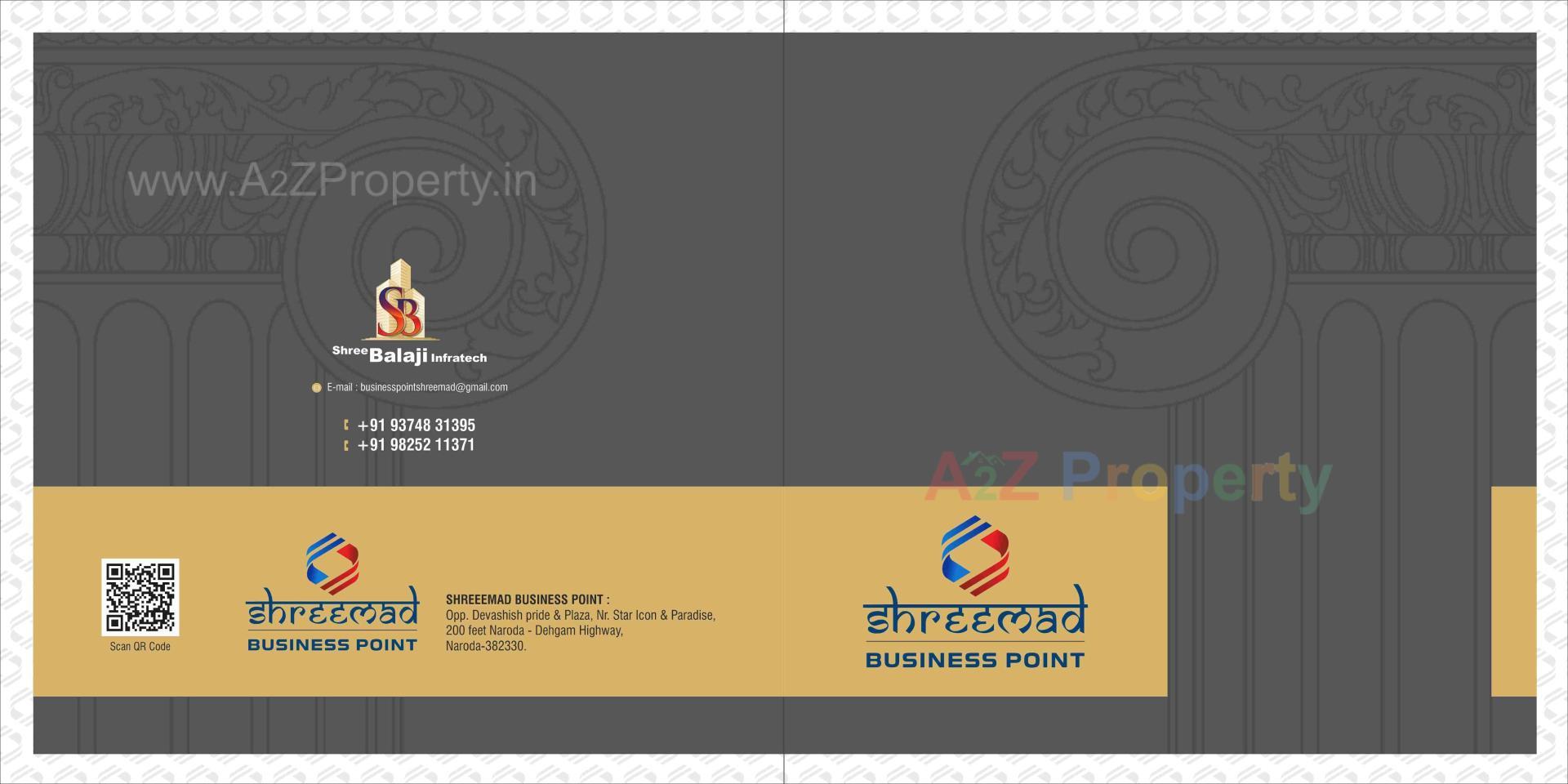  of real estate project Shreemad Business Point located at Hanspura, Ahmedabad, Gujarat