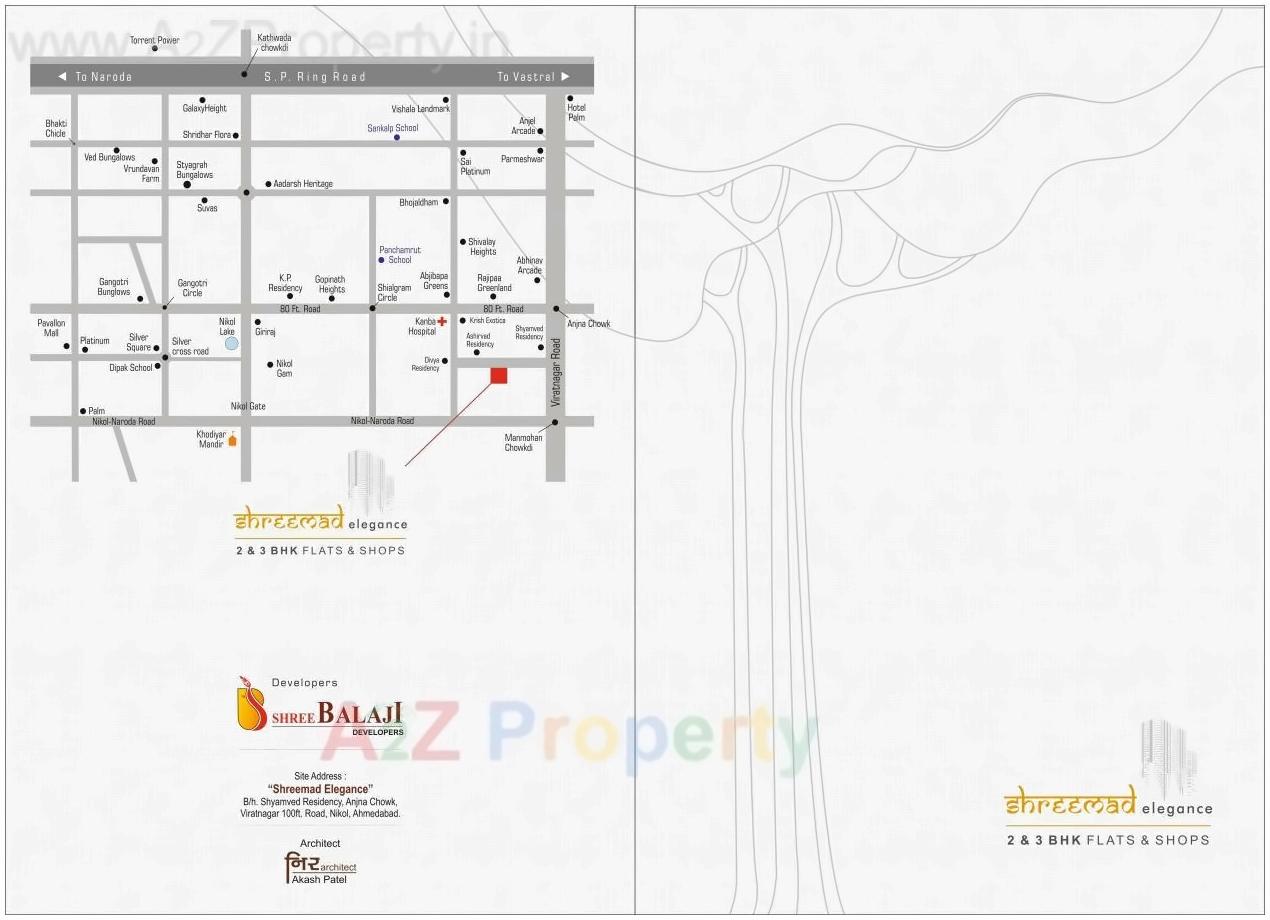  of real estate project Shreemad Elegance located at Nikol, Ahmedabad, Gujarat