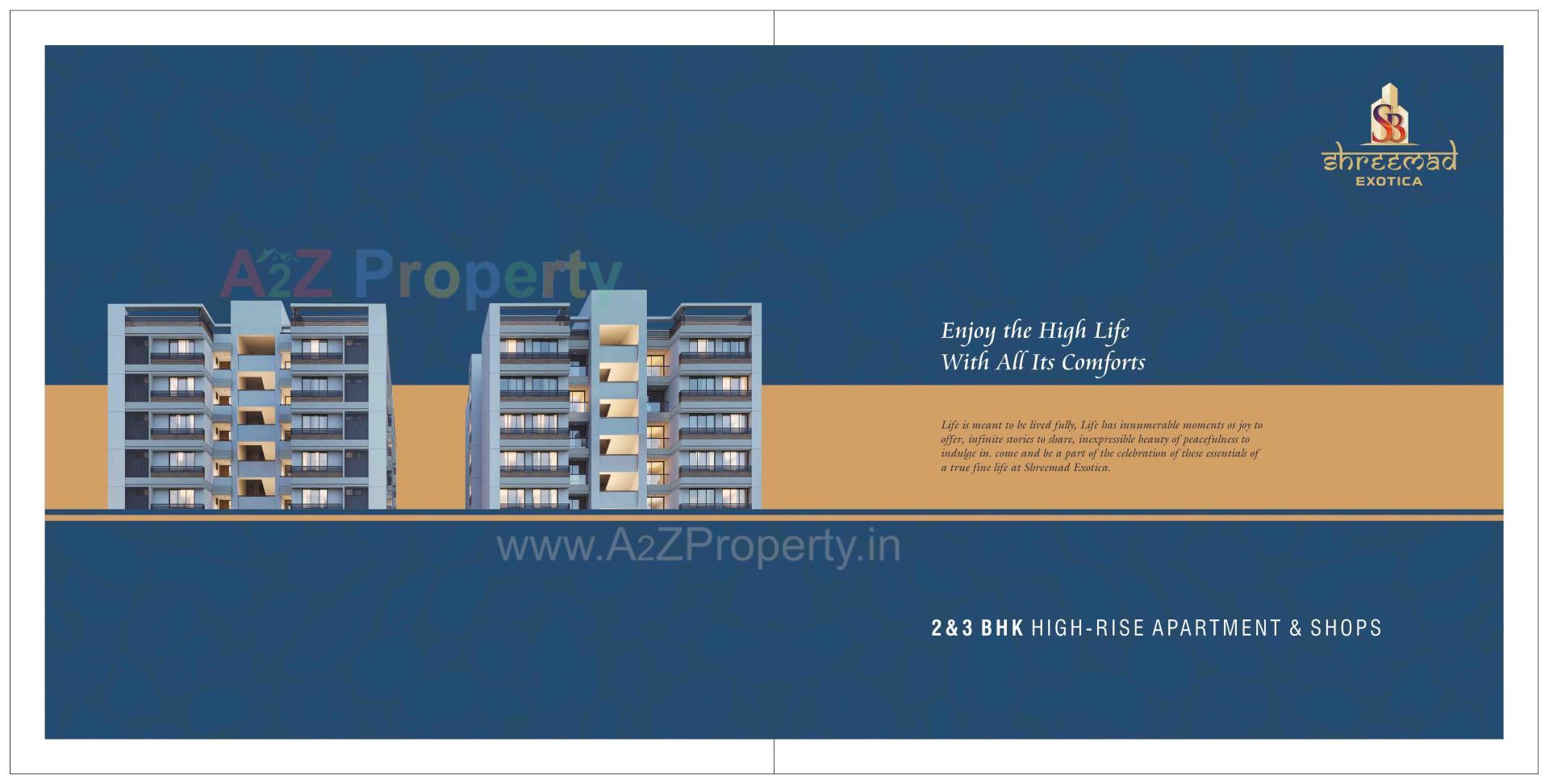  of real estate project Shreemad Exotica located at Hanspura, Ahmedabad, Gujarat