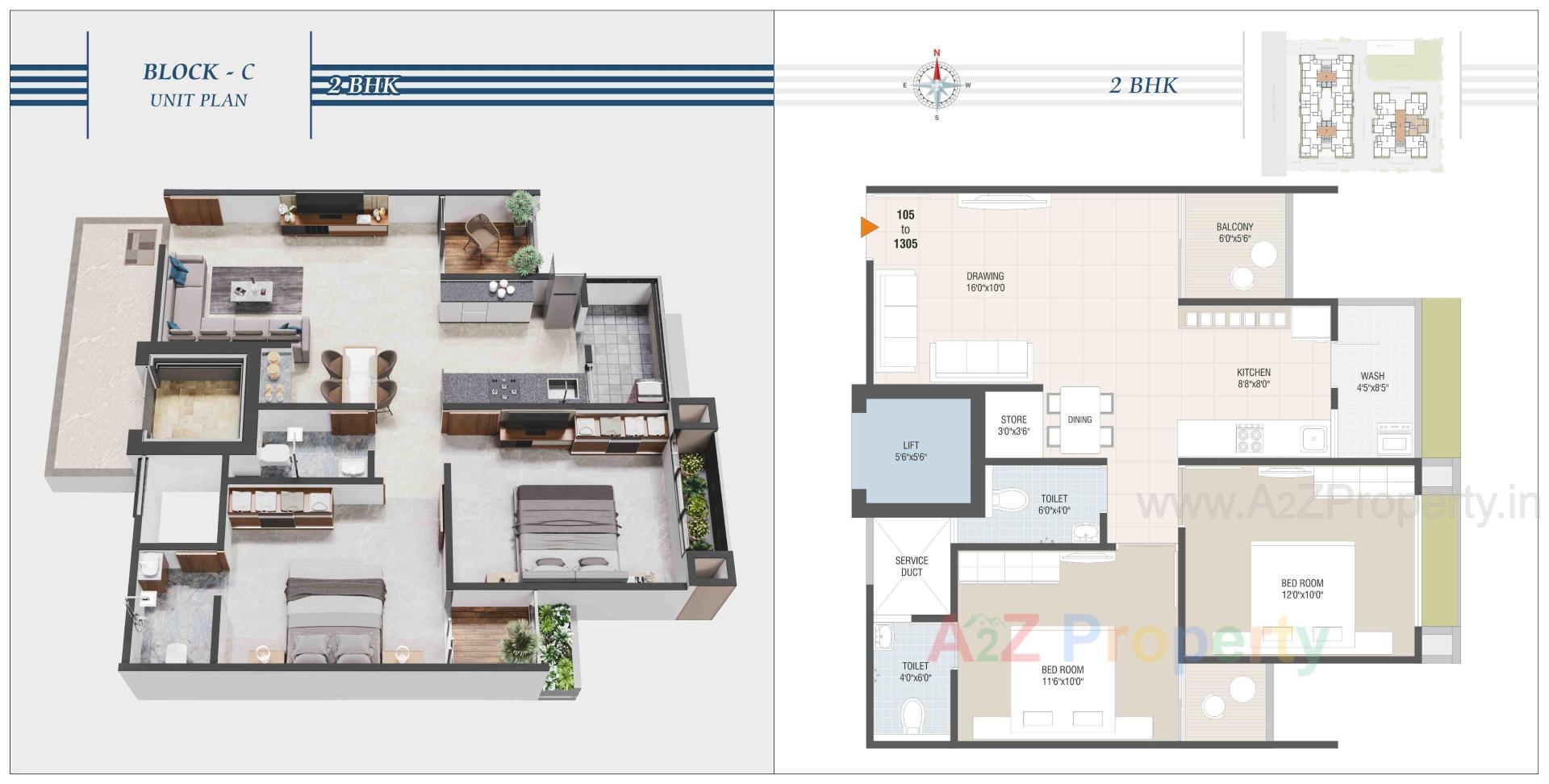 Layout of real estate project Shreemad Exotica located at Hanspura, Ahmedabad, Gujarat