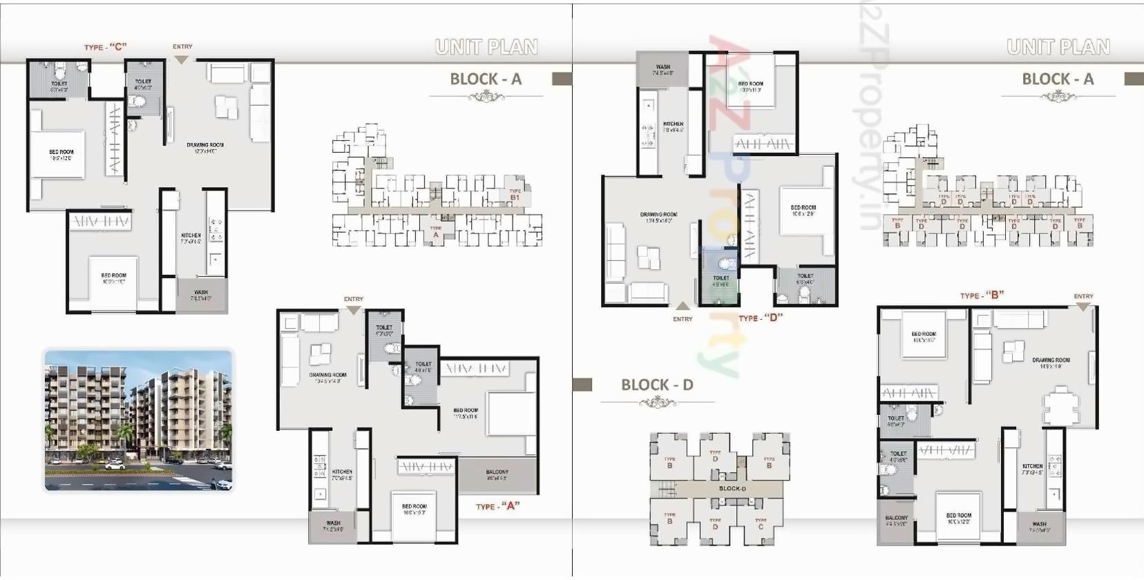 Layout of real estate project Shreenand Heights located at Ramol, Ahmedabad, Gujarat