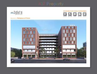Elevation of real estate project Shreenath Signet located at Ahmedabad, Ahmedabad, Gujarat