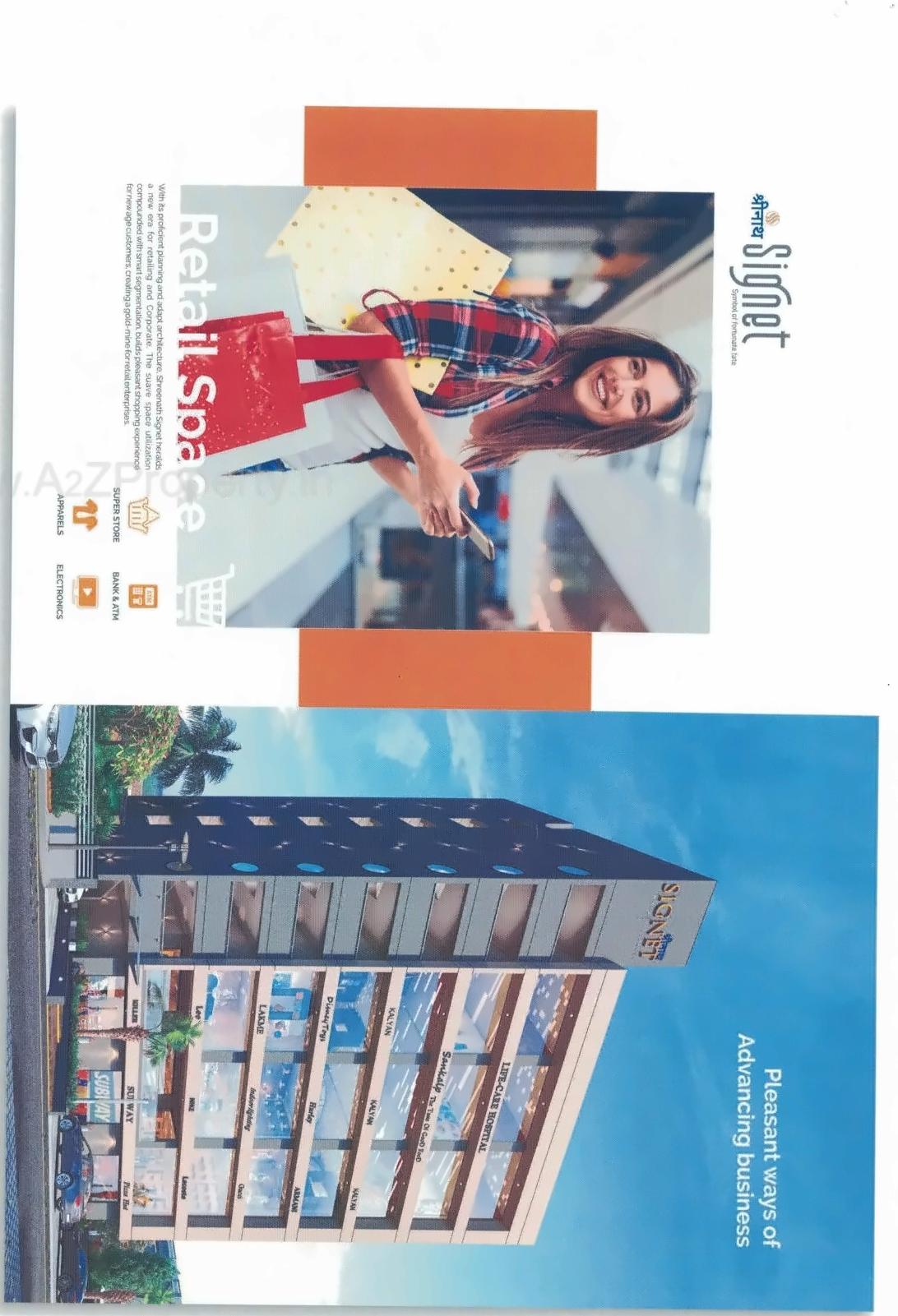  of real estate project Shreenath Signet located at Ghodasar, Ahmedabad, Gujarat