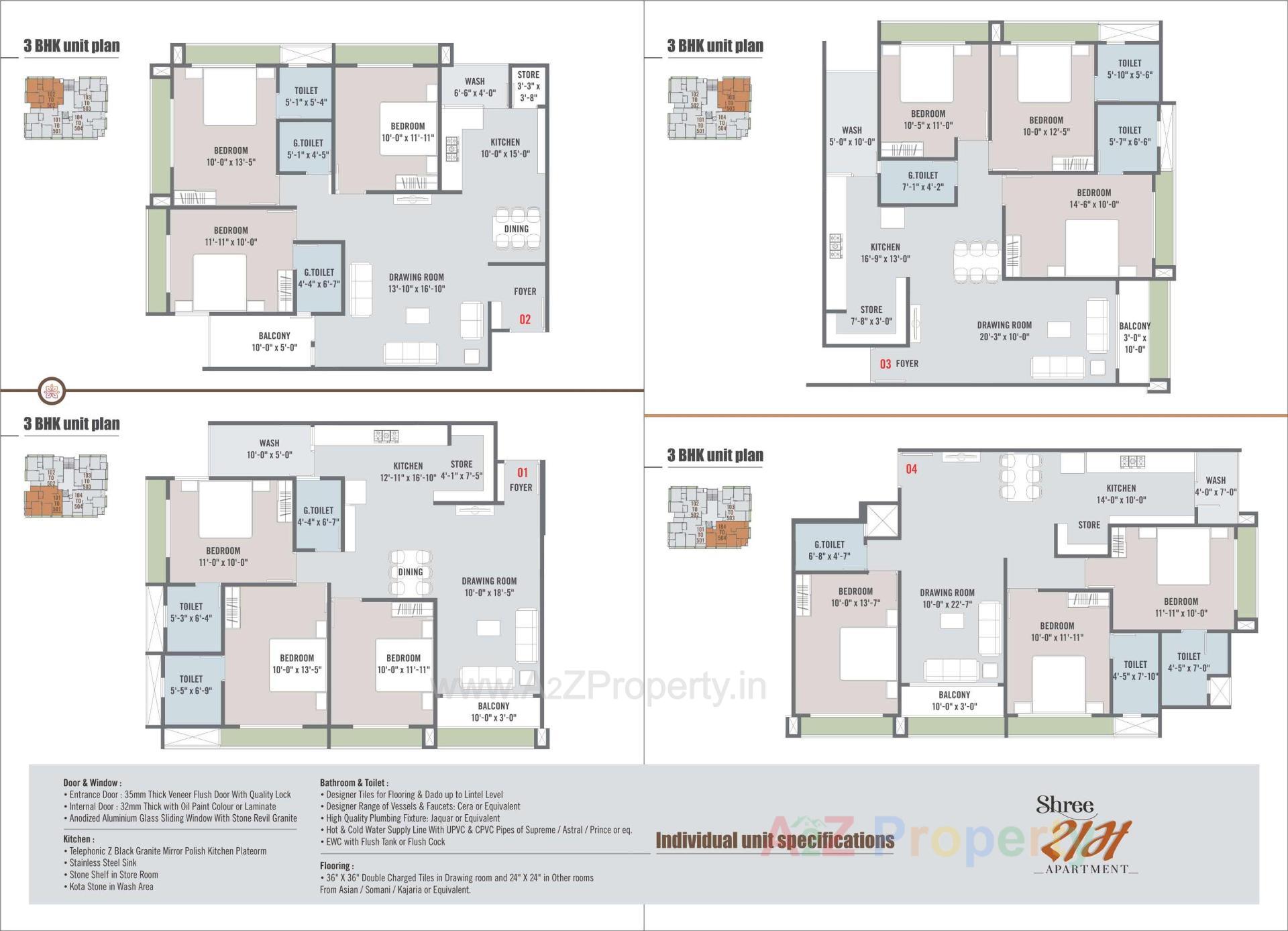 Layout of real estate project Shreeram Apartment located at Vasna, Ahmedabad, Gujarat