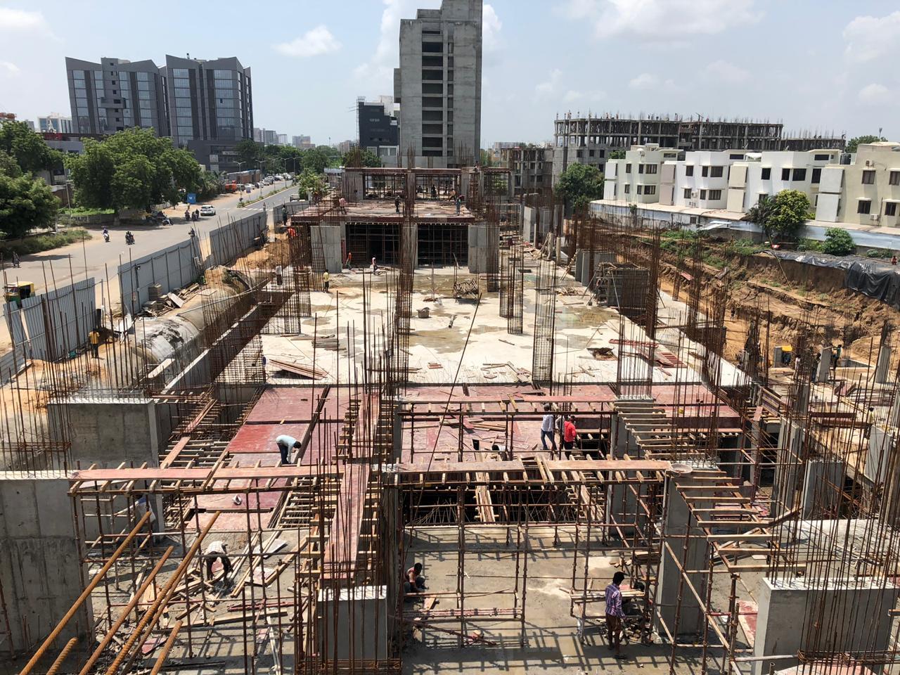 195980_const of real estate project Shreeya Amalga located at Thaltej, Ahmedabad, Gujarat