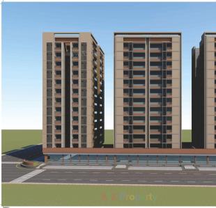 Elevation of real estate project Shreeyam Lotus located at Ahmedabad, Ahmedabad, Gujarat