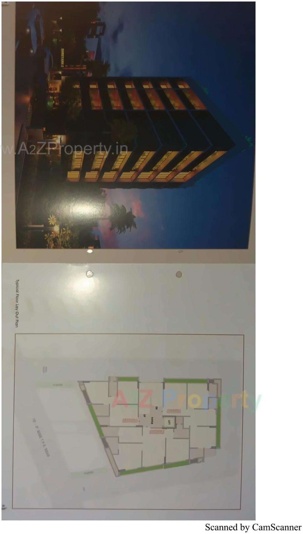 Layout of real estate project Shreyash located at Paldi, Ahmedabad, Gujarat