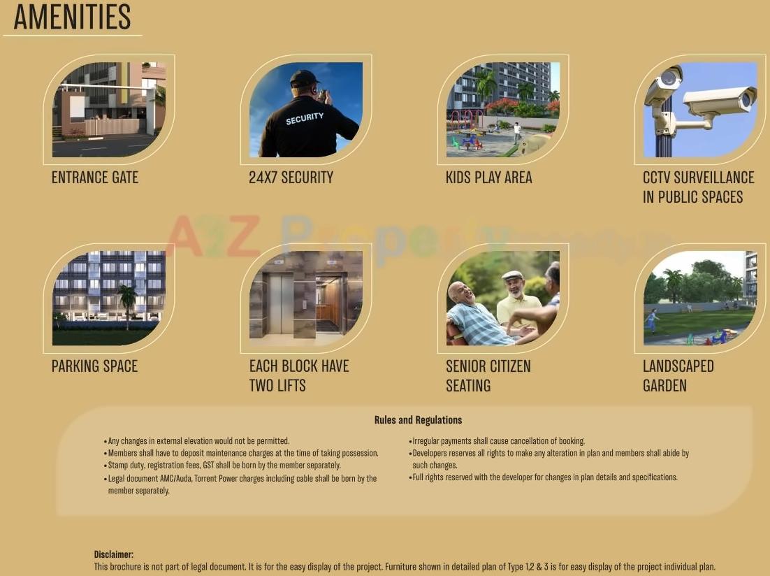 Amenities of Shri Hari Greens