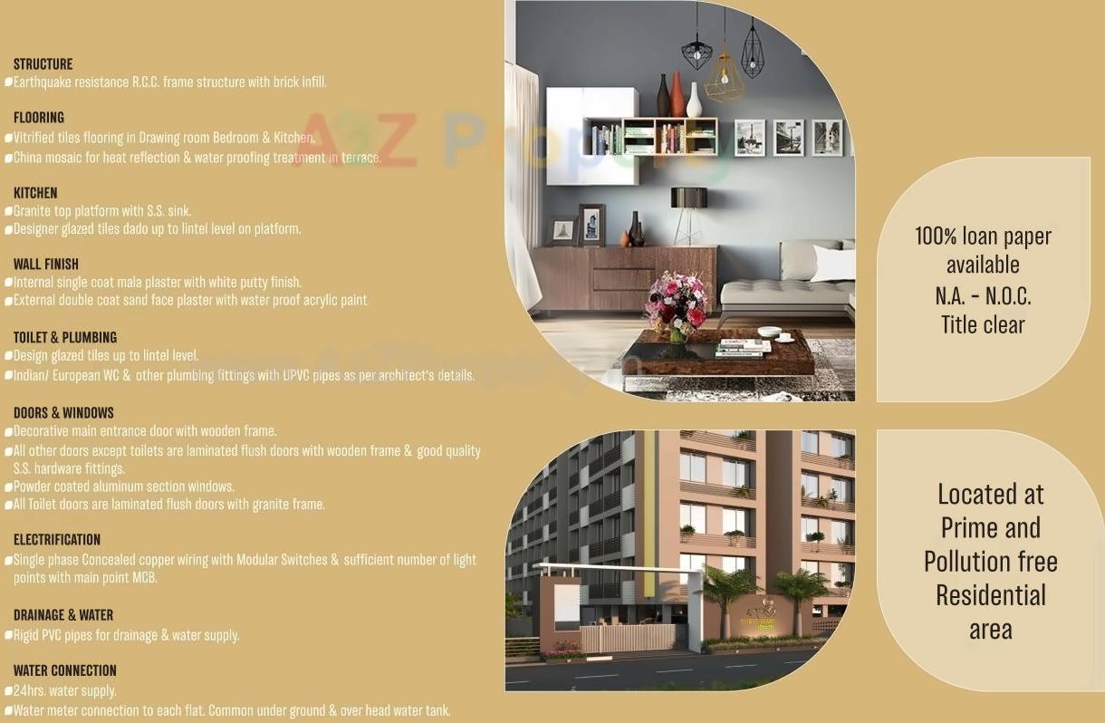  of real estate project Shri Hari Greens located at Naroda, Ahmedabad, Gujarat