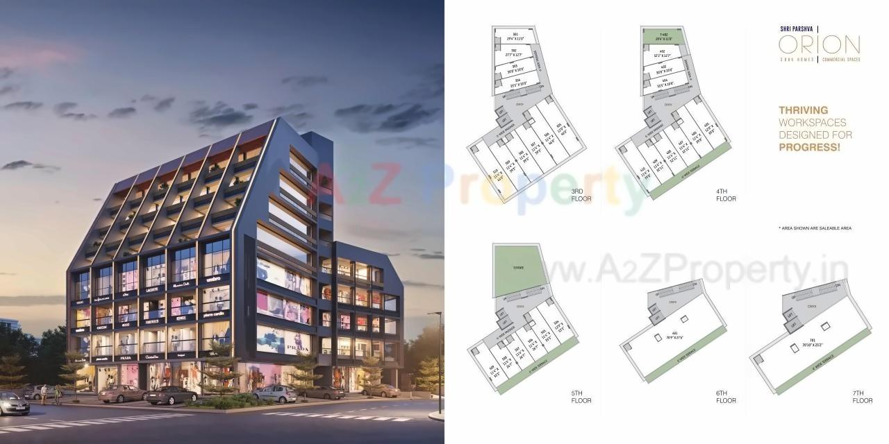  of real estate project Shri Parshva Orion located at Paldi, Ahmedabad, Gujarat