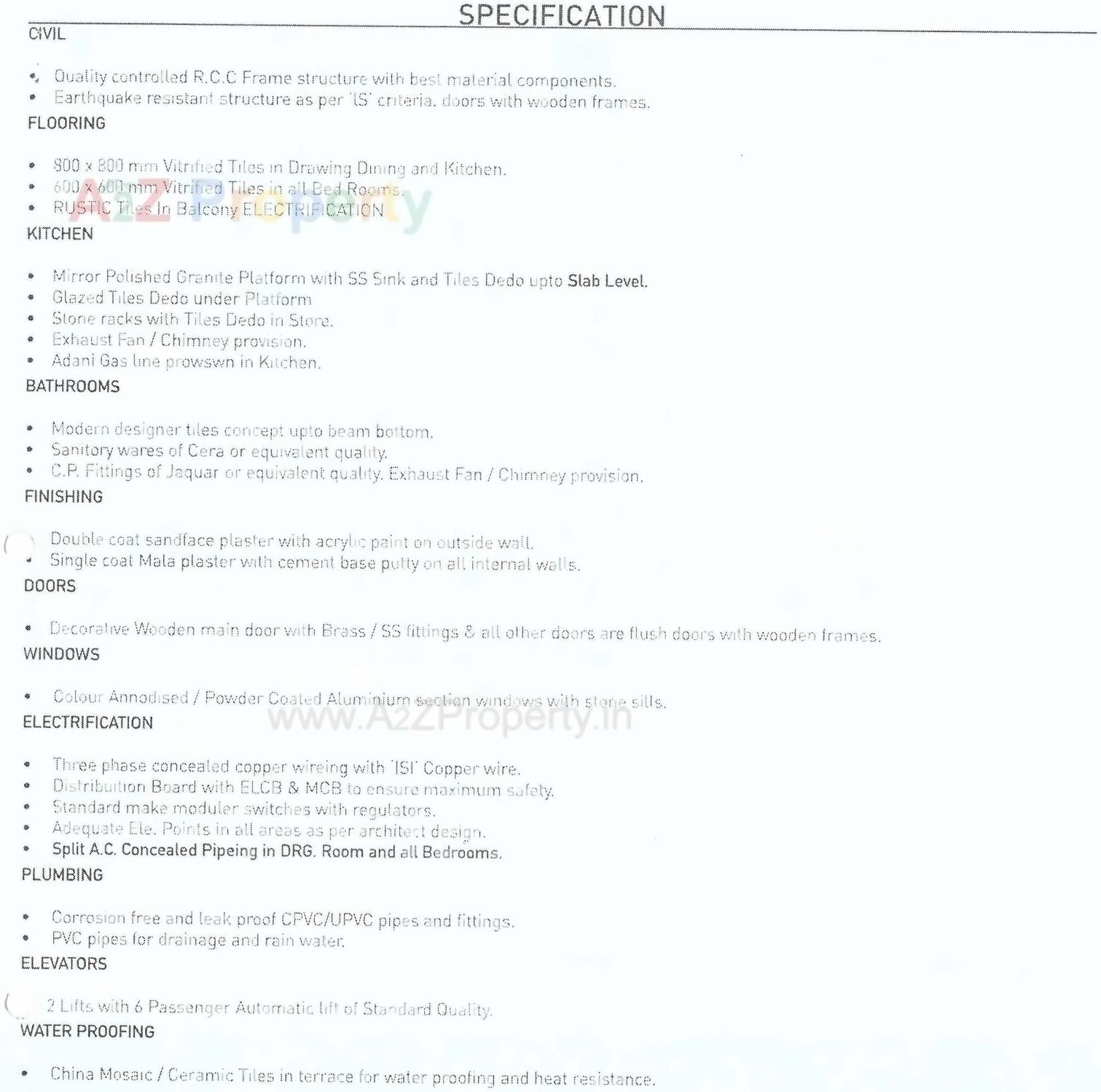  of real estate project Shrikunj Sky located at Ahmedabad, Ahmedabad, Gujarat