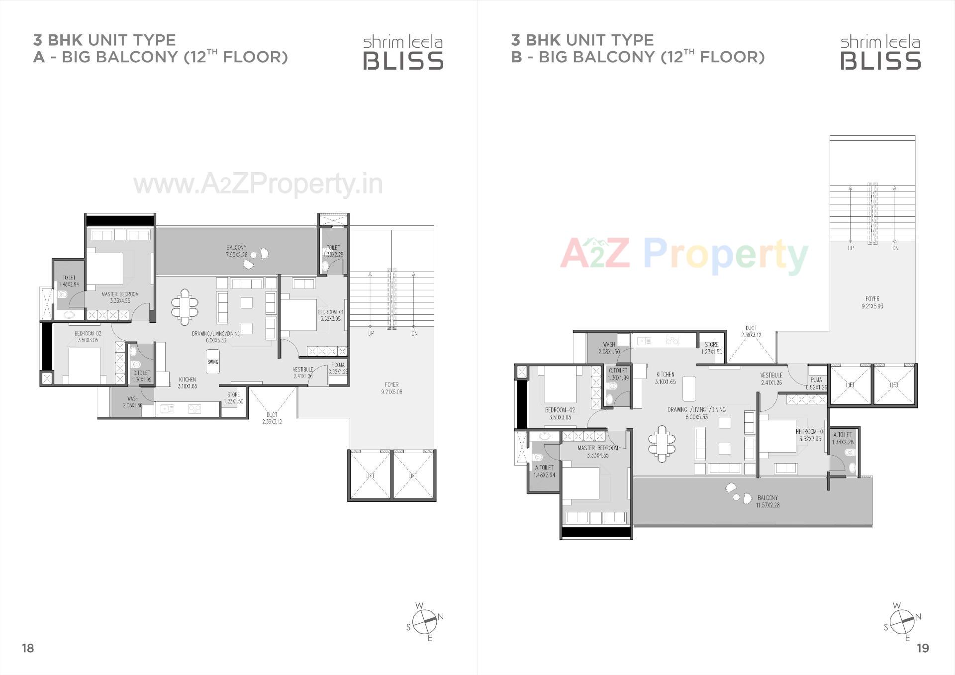 Layout of real estate project Shrim Leela Bliss located at Sola, Ahmedabad, Gujarat