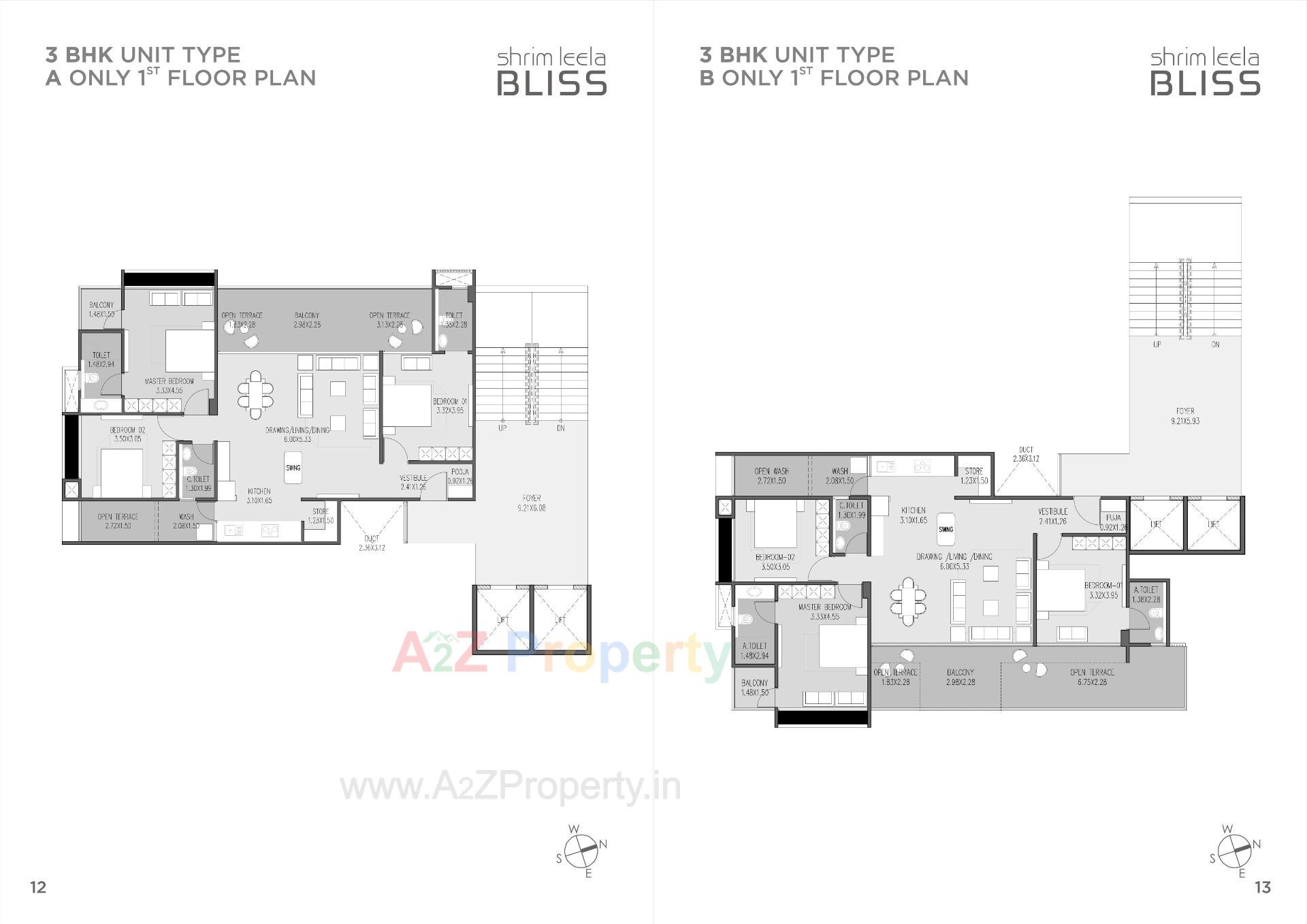 Layout of real estate project Shrim Leela Bliss located at Sola, Ahmedabad, Gujarat