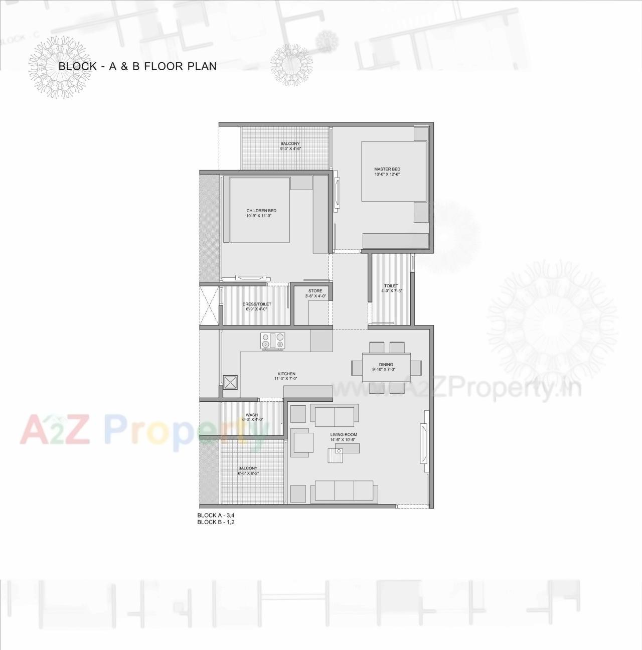 Layout of real estate project Shrim Leela located at Bhadaj, Ahmedabad, Gujarat
