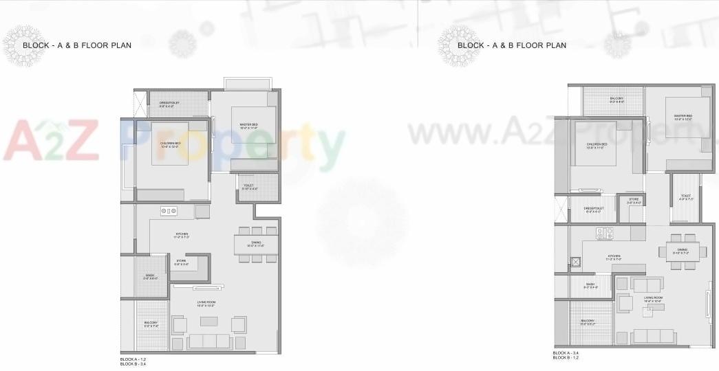 Layout of real estate project Shrim Leela located at Bhadaj, Ahmedabad, Gujarat