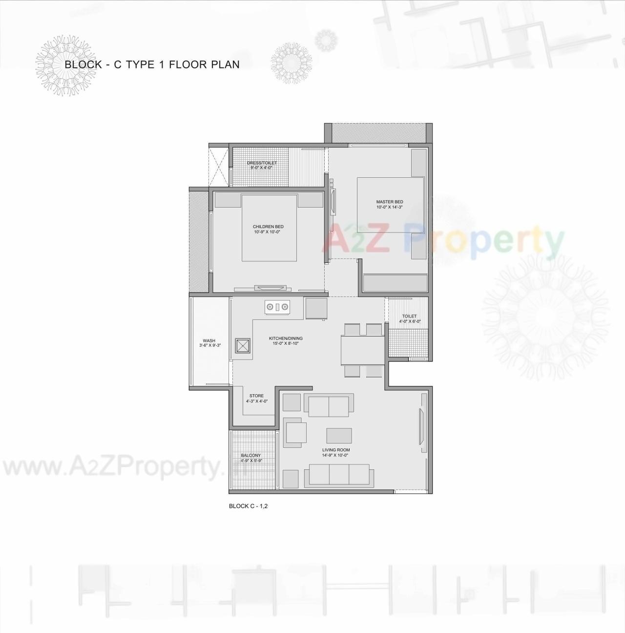 Layout of real estate project Shrim Leela located at Bhadaj, Ahmedabad, Gujarat