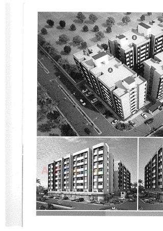 Elevation of real estate project Shrimad Afford located at Nikol, Ahmedabad, Gujarat