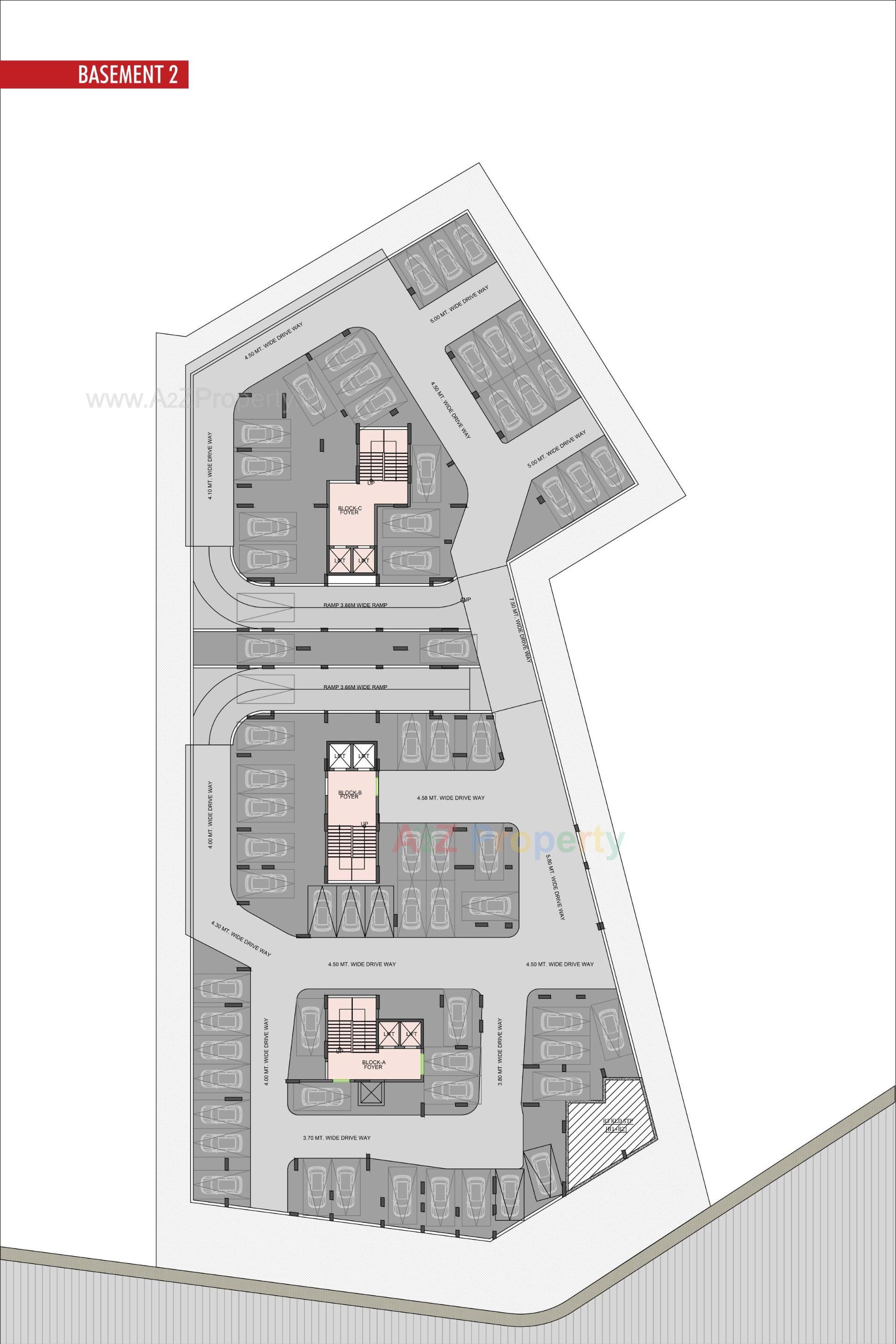 Layout of real estate project Shrimay Opulence located at Shela, Sanand, Ahmedabad, Ahmedabad, Gujarat