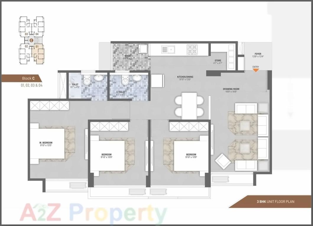 Layout of real estate project Shrimleela Evoq located at Ahmedabad, Ahmedabad, Gujarat