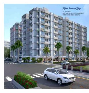 Elevation of real estate project Shrinand City located at Ramol, Ahmedabad, Gujarat